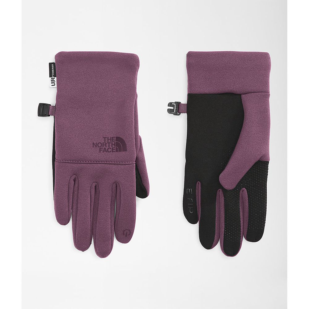 The North Face Gloves Youth Australia - The North Face Recycled Etip™ Purple (FJI-156837)